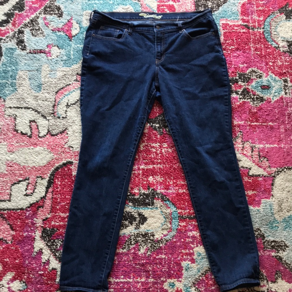 Old Navy Sweetheart skinny jeans -Dark Wash - Size 16